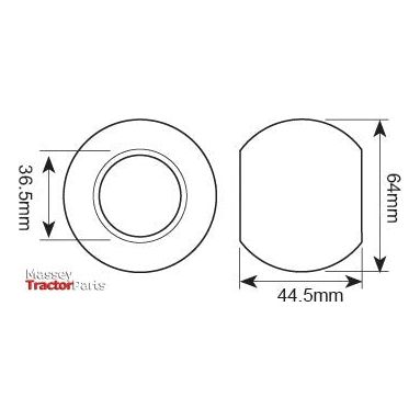 Heavy Duty Lower Link Ball (Cat. 3/3)
 - S.148193 - Farming Parts