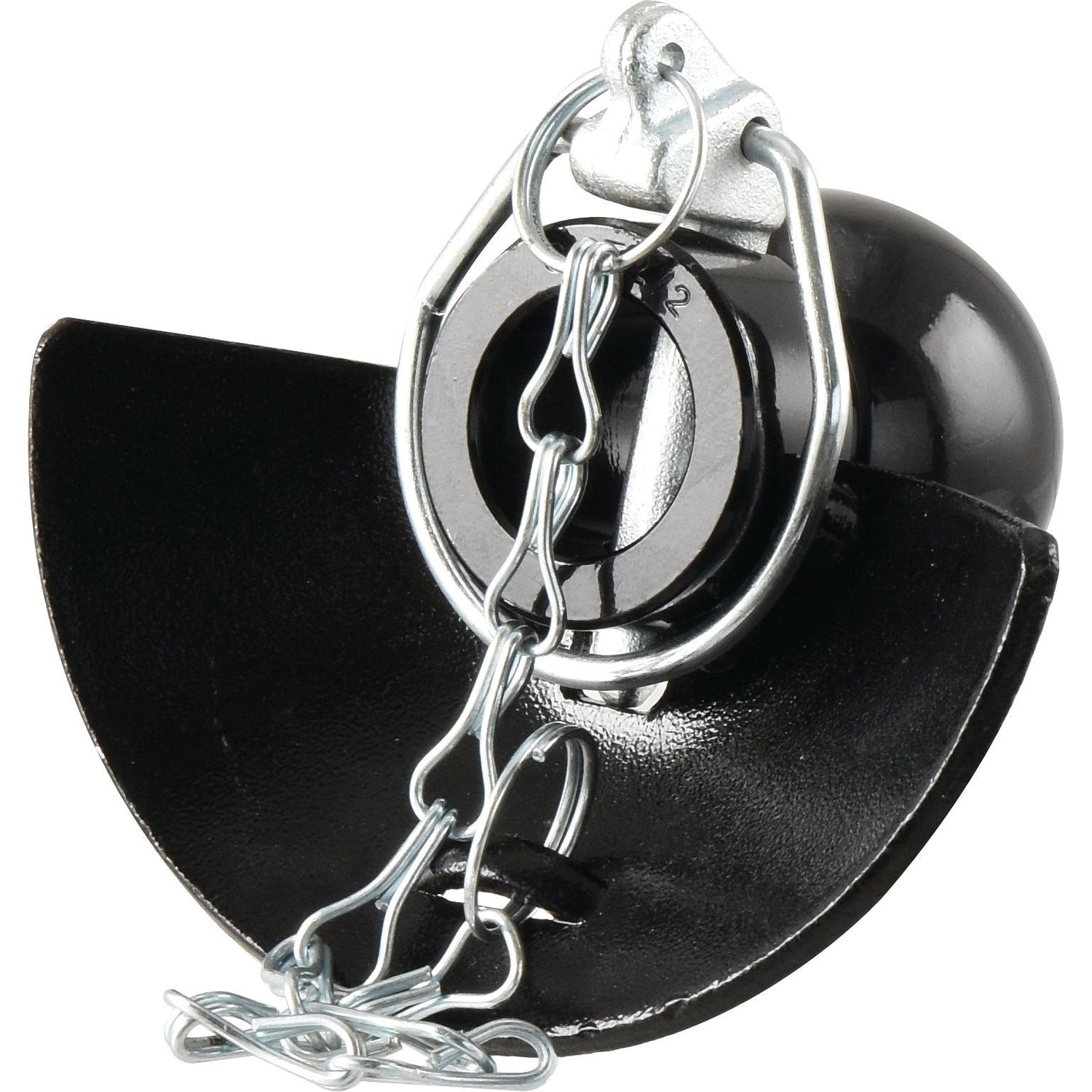 Introducing the Heavy Duty Lower Link Ball, Guide Cone, and Linch Pin (Cat. 2/2) by Sparex (S.148198), designed with robust construction for secure and reliable towing, complete with a protective EPD plating to ensure superior corrosion resistance.