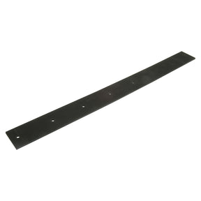 The Heavy Duty Squeegee by Sparex, with the part number S.21744, features a straight edge made of black metal and measures 812mm in length. It also includes multiple evenly spaced holes along its span.