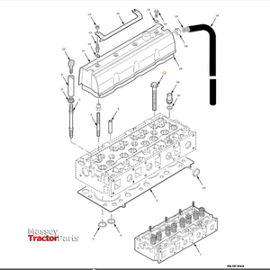 Massey Ferguson Hexagon Flange Bolt - V836859104 | Massey Parts-Massey Ferguson-