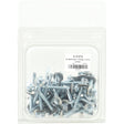 A clear plastic package containing several Hexagon Head Self Fixing (TEK) Screws, 5.5x50mm (DIN 7504K), labeled "Sparex Part No. S.27072".