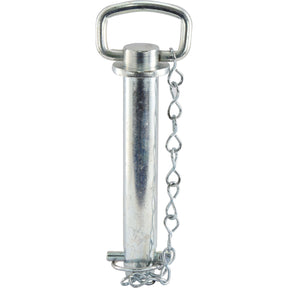 A hitch pin with chain and linch pin measuring 30x157mm from Sparex, Part No. S.52077.