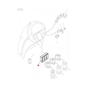 Housing - 4290438M2 - 4290438M3 - Massey Tractor Parts