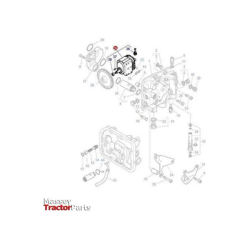 Massey Ferguson Hydraulic Pumps - 3797065M1 | OEM | Massey Ferguson parts | Hydraulic Pumps-Massey Ferguson-Farming Parts,Hydraulic Pumps,Hydraulic Pumps & Motors,Hydraulics,Tractor Parts