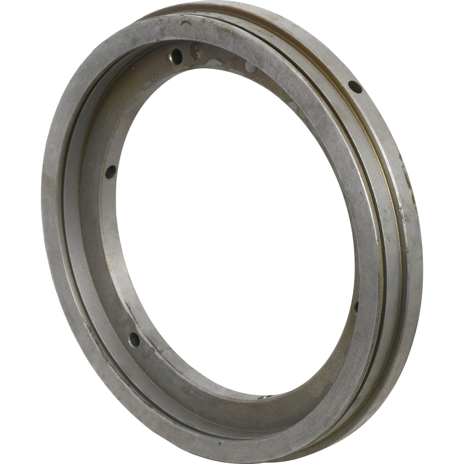 A close-up of a metal ring with small holes and grooves along its surface, resembling the precision engineering found in the Sparex Hydraulic Brake Piston, Part No.S.60917.