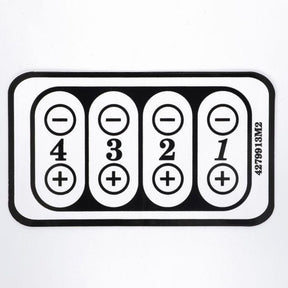 Hydraulic Decal - 4279913M2 - Massey Tractor Parts