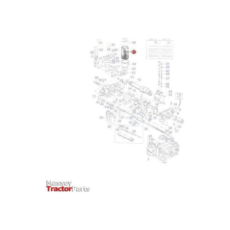 Massey Ferguson Hydraulic Filter - 521451M1 | OEM | Massey Ferguson parts | Hydraulic & Transmission Oil-Massey Ferguson-Engine & Filters,Farming Parts,Filters,Hydraulic & Transmission Oil,Tractor Parts