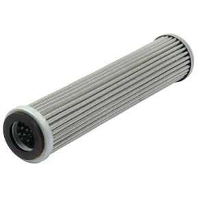 The Sparex Hydraulic Filter - Element (Part No. S.62224) is a cylindrical metal filter featuring pleated mesh and solid end caps, specifically designed to filter fluids or air in Allis Chalmers machinery.