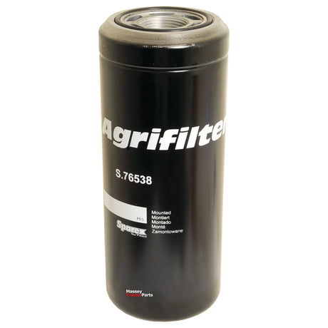 Hydraulic Filter - Spin On -
 - S.76538 - Massey Tractor Parts