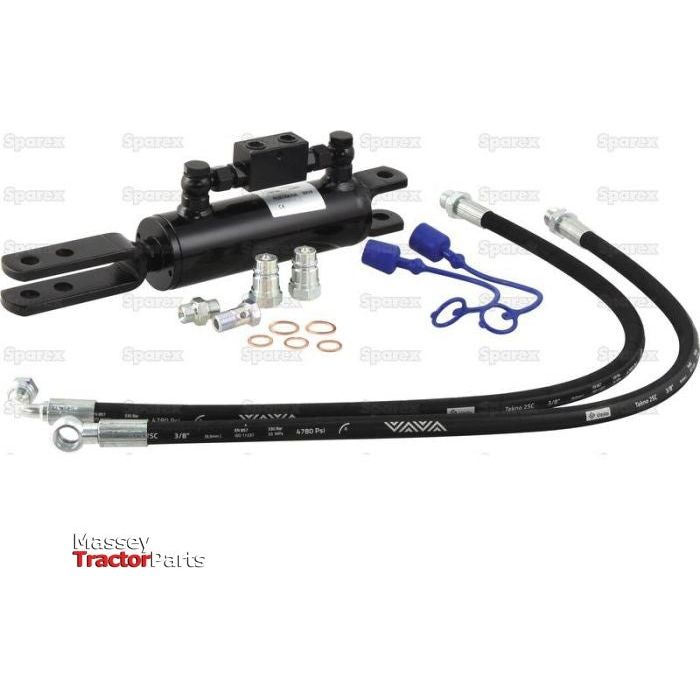 Hydraulic Levelling Box (Supplied with: Hoses), Min. Length: 390mm, Cylinder Bore: 63mm.
 - S.113937 - Farming Parts