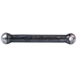 A Hydraulic Lift Rod with spherical ends and a small hole through one end, compatible with Massey Ferguson hydraulic lift systems, available as Sparex Part No.S.66195 from the brand Sparex.