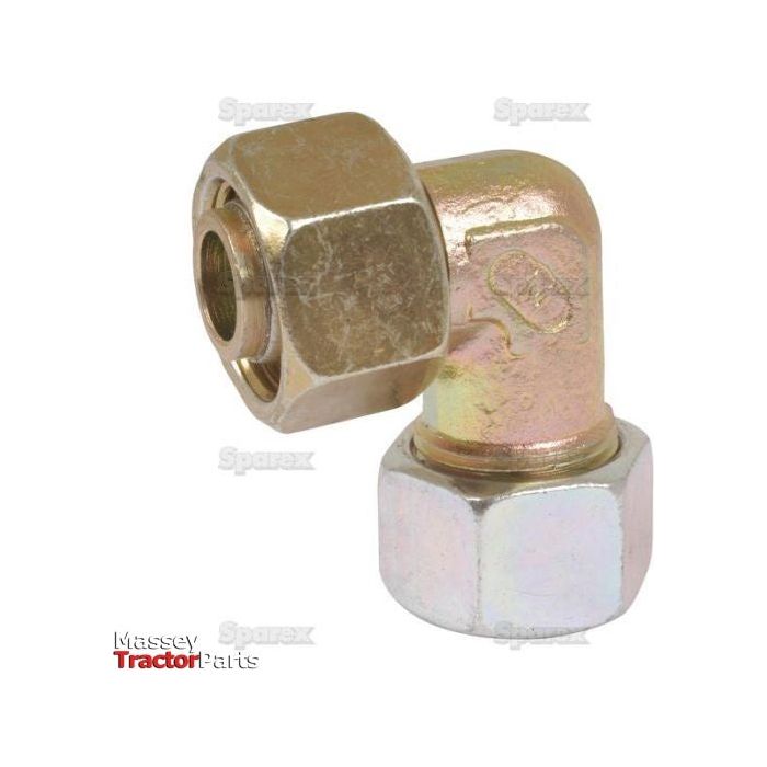 Hydraulic Metal Pipe Angled Stud Coupling E.W.V. 15L 90 compact standpipe
 - S.34174 - Farming Parts
