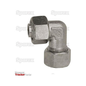 Hydraulic Metal Pipe Angled Stud Coupling E.W.V. 6L 90 compact standpipe
 - S.34170 - Farming Parts