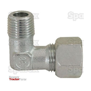 Hydraulic Metal Pipe Angled Stud Coupling G.E.V. 12S - M18 x 1.5 90 compact
 - S.34088 - Farming Parts