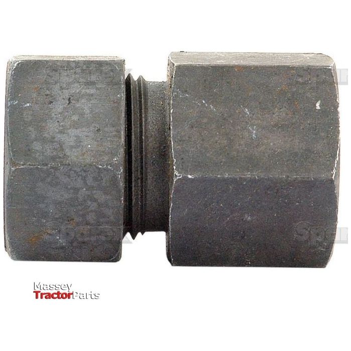 A close-up of the Hydraulic Metal Pipe Female Stud Coupling G.A.V. 22L - 3/4''BSP from Sparex, featuring a BSP Type Female Stud Coupling.