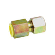 A versatile and reliable hydraulic metal pipe coupling, the Sparex Hydraulic Metal Pipe Manometer Stud Coupling M.A.V. 6L - 1/4''BSP (Part No. S.34130) features a metallic hexagonal body with a threaded end and an indicator ring at the junction, making it ideal for plumbing or gas connections. This component is comparable in reliability to standard manometer stud couplers, ensuring a secure fit for various applications.