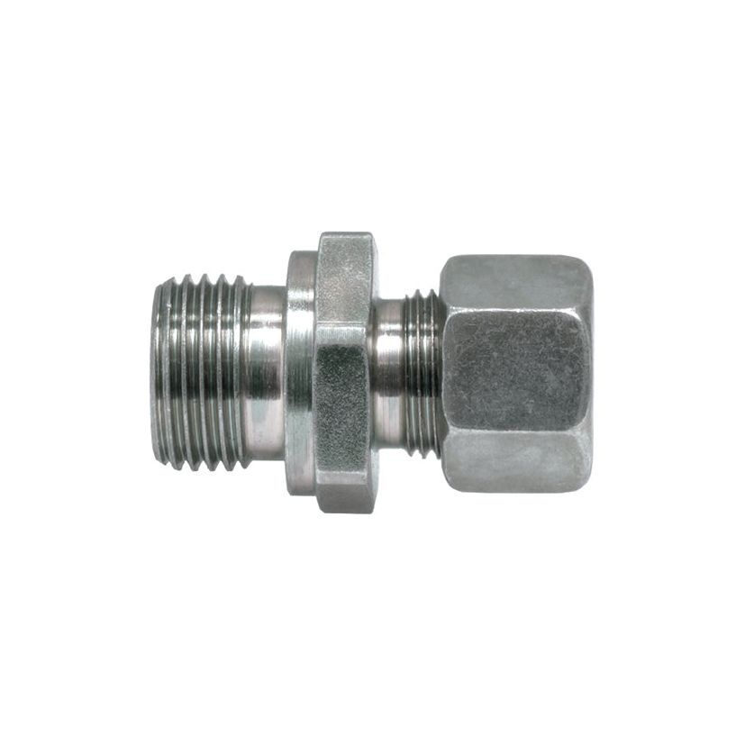Hydraulic Metal Pipe Stud coupling 15L - 3/8''BSP
 - S.34306 - Farming Parts