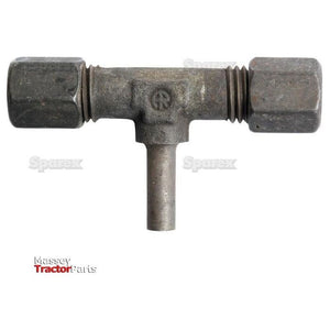 Hydraulic Metal Pipe Tee Stud Coupling E.T.V. 6L standpipe branch
 - S.34160 - Farming Parts