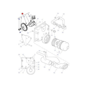 Hydraulic Pump - 4364603M2 - Massey Tractor Parts