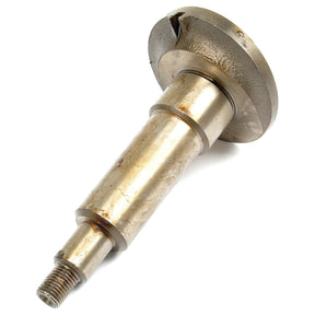 Close-up of a metallic industrial component with a threaded end and a flanged base, similar to the Hydraulic Pump Shaft (Sparex Part No. S.65429) from Sparex, typically used in Ford New Holland machinery or Wobble Type Hydraulic Piston Pumps.