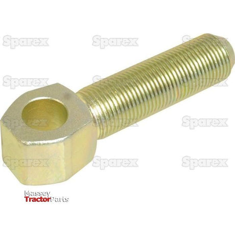 Close-up image of a threaded bolt with a hexagonal head and hollow center, branded with "Sparex" logos. The bolt, known as the Top Link Threaded Eye (Sparex Part No. S.56818), features an M36x3 thread length of 113mm.