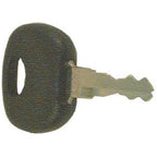 A single Ignition Key | Sparex Part No. S.35993 featuring a black plastic head and a metal blade, displayed on a white background.