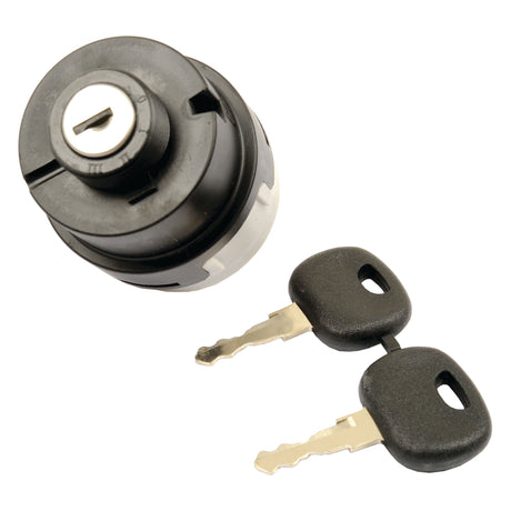 A Sparex Ignition Switch (Sparex Part No. S.31980), black in color, comes with two metal keys on a small chain.
