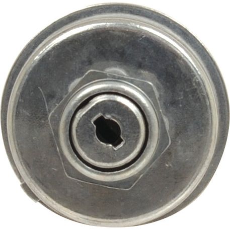 Close-up view of a cylindrical Sparex Ignition Switch (Sparex Part No. S.41123) with a keyhole in the center.