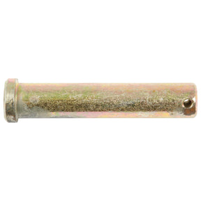 A metal cylindrical pin with a flat head and a small hole near the opposite end, like the Sparex Imperial Clevis Pin Ø1/2'' x 2 9/32'' (Sparex Part No. S.1445).