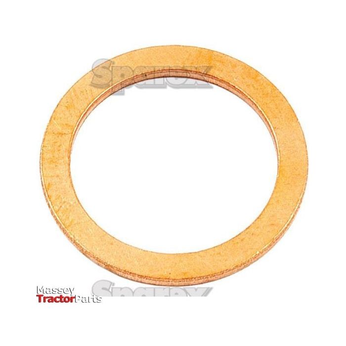 Imperial Copper Washers, ID: 17/32'' x OD: 27/32'' x Thickness: 0.0359'' - S.6369 - Massey Tractor Parts