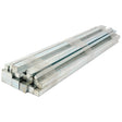 A bundle of **Imperial Key Steel - Assorted (19 pcs. Bundle) Din 6880 - S.1358** by **Sparex** bound together with plastic wrap, suitable for various applications.