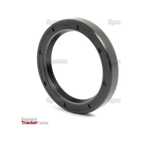 A close-up of a round black rubber oil seal part, displayed against a white background, with the text "Massey Tractor Parts" and "Sparex" faintly visible. The Sparex Imperial Rotary Shaft Seal (2 5/8'' x 3 1/2'' x 1/2'', Part No.S.41549)features a Double Lip design for enhanced durability.