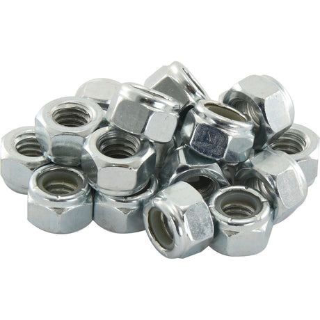 Imperial Self Locking Nut, Size: 5/16" UNC (Din 985) Tensile strength: 8.8 - S.3588 - Farming Parts