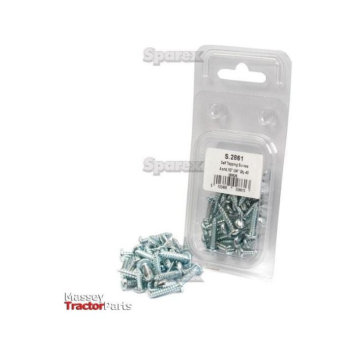 Imperial Self Tapping Pan Head Screw, Size: No.4 - No.10 x 1/2 - 3/4'' (Din 7971B) - S.2861 - Farming Parts