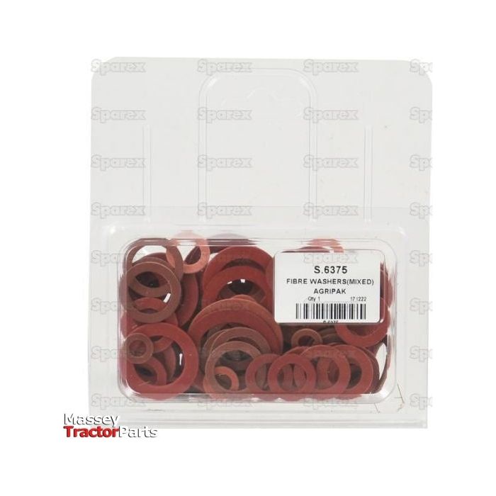 Imperial Vulcanised Fibre Washer, ID: 1/4 - 1'', OD: 7/16 - 1 3/8'' - S.6375 - Massey Tractor Parts
