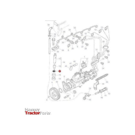 Massey Ferguson Injector Washer - 376091X1 | OEM | Massey Ferguson parts | Injectors-Massey Ferguson-Containers & Storage,Engine & Filters,Farming Parts,Fuel Delivery Parts,Injectors,Injectors & Nozzles,Parts Washers,Screws & Fasteners,Towing & Fasteners,Tractor Parts,Washers,Workshop & Merchandising,Workshop Equipment