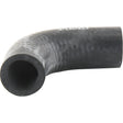 Black rubber inlet hose with a curved shape, designed for compatibility with John Deere, featuring "S.140953" printed near one end, by Sparex. Both ends have an inner diameter of 16mm.
