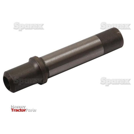 A metal cylindrical tractor part with a stepped design, displayed on a white background featuring the "Massey Tractor Parts" and "Sparex" logos. The Sparex Inlet Valve Guide (Part No. S.57611) is compatible with Case IH and Ford New Holland models.