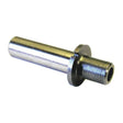 The Sparex Inlet Valve Guide (Part No. S.58703) is a cylindrical metal rod with a flange near one end and a smaller cylindrical extension on the opposite end, commonly utilized as an inlet valve guide in Leyland and Nuffield engines.