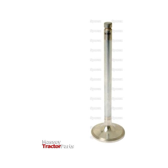 A metal inlet valve guide for a tractor engine with the Sparex logo at the bottom left corner, identified as Inlet Valve | Sparex Part No.S.67311.