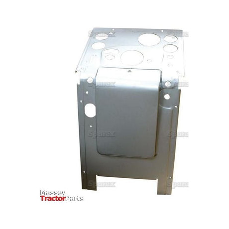 Instrument panel with multiple circular cutouts, labeled "Sparex Part No.S.42509." Designed for Massey Ferguson models, this dashboard panel is also compatible with Sparex parts.