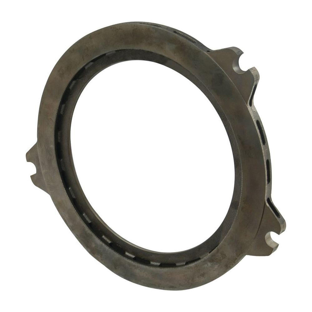 A Sparex Intermediate Brake Disc (Part No. S.57299) featuring a circular design, notches along the outer edge, three protruding tabs, and an outer diameter of 304mm.