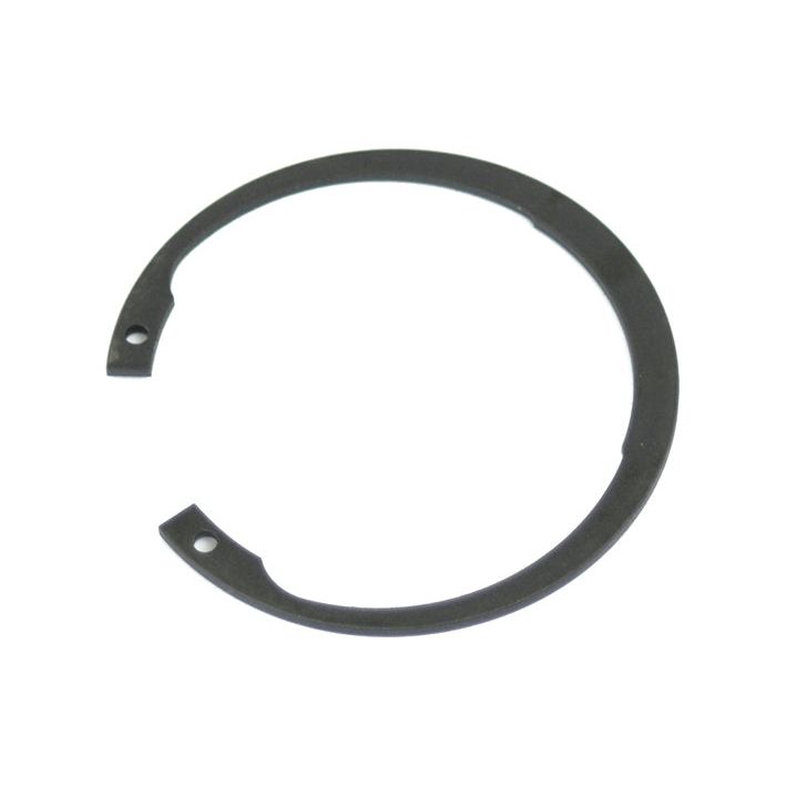 A Sparex internal circlip, measuring 62mm, with two small holes on each end and compliant with DIN 472 standards (Sparex Part No. S.55112).