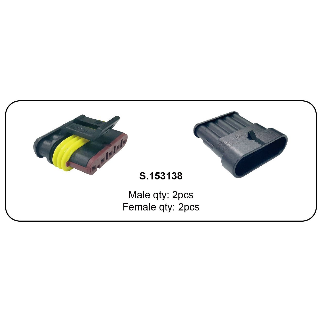 Italian Superseal 5 Pole Refill 4pcs
 - S.153138 - Farming Parts