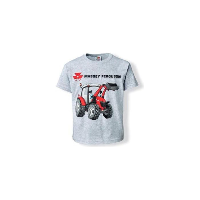 Kids Grey T-shirt - X993211905 - Massey Tractor Parts