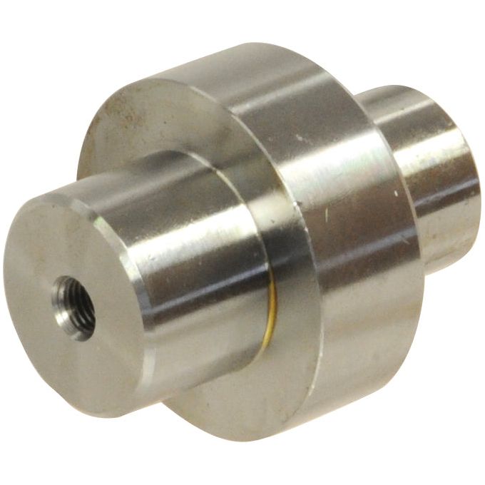 The King Pin - S.30953 from Sparex is a metal coupling with a cylindrical shape and threaded hole on one side, suitable for various applications.