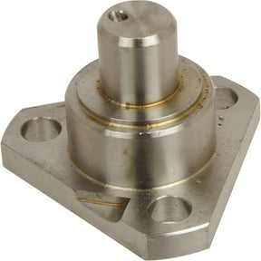 A Sparex King Pin - S.7708 with a metallic flange bearing that has three mounting holes and a central cylindrical component, falling under tariff code 8708503500.