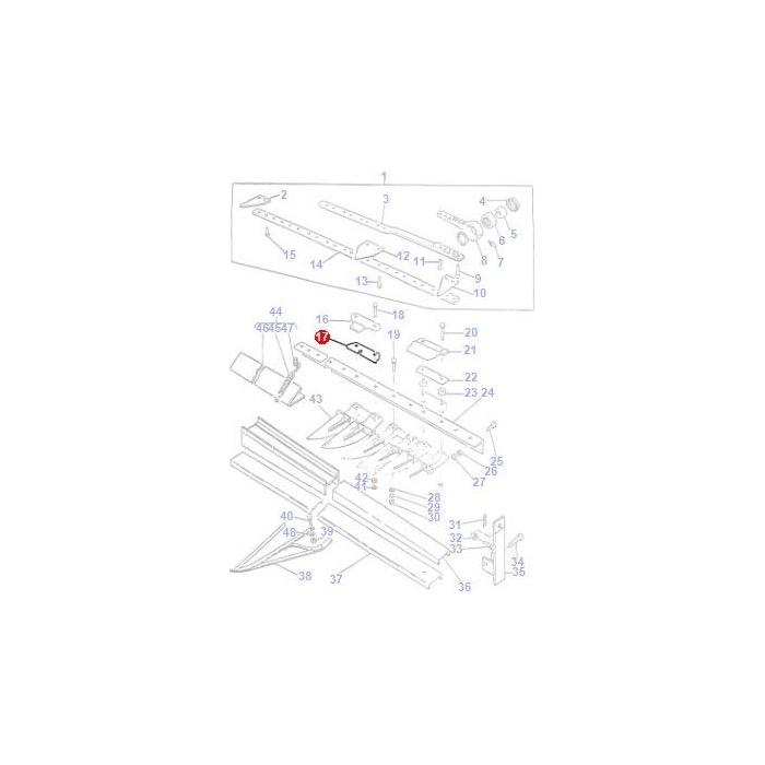 Knife Guide - 231303M2 - Massey Tractor Parts