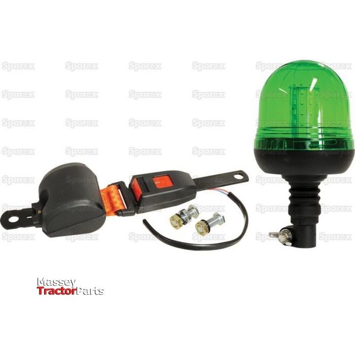 LED Beacon & Seat Belt Kit - Class 3, Flexible Pin, 12-24V – Farming Parts