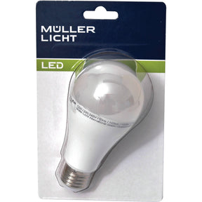 A packaged Sparex Domestic Bulb (LED), 230V, 10W, E27 with a hanging tab. The white and blue packaging features a small green accent labeled "LED.